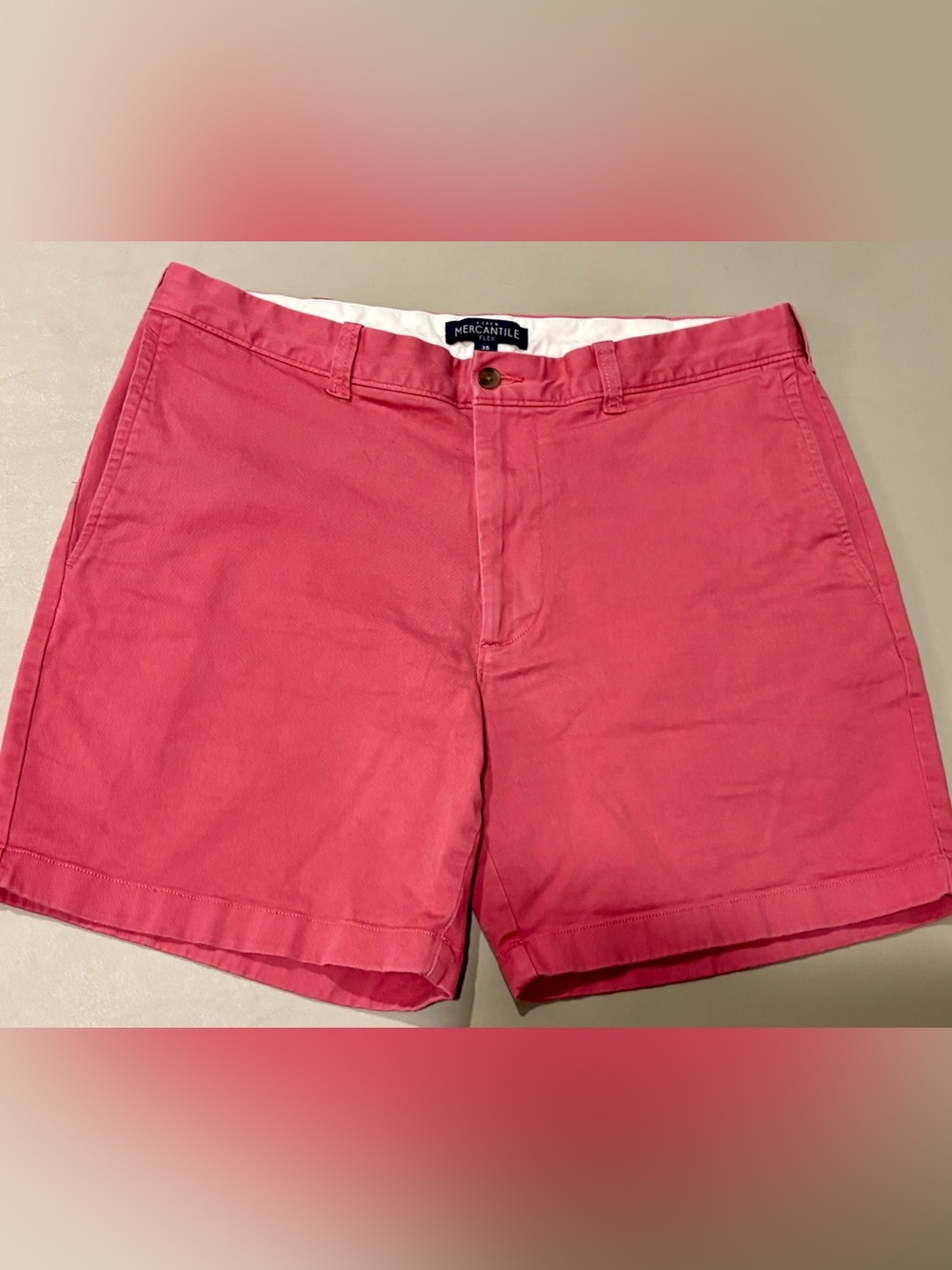J. Crew Coral Chino Shorts